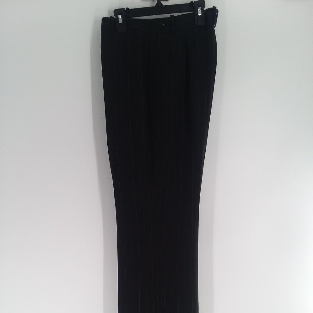 Ann Taylor Black & Tan Pin Stripe Pants Size 10